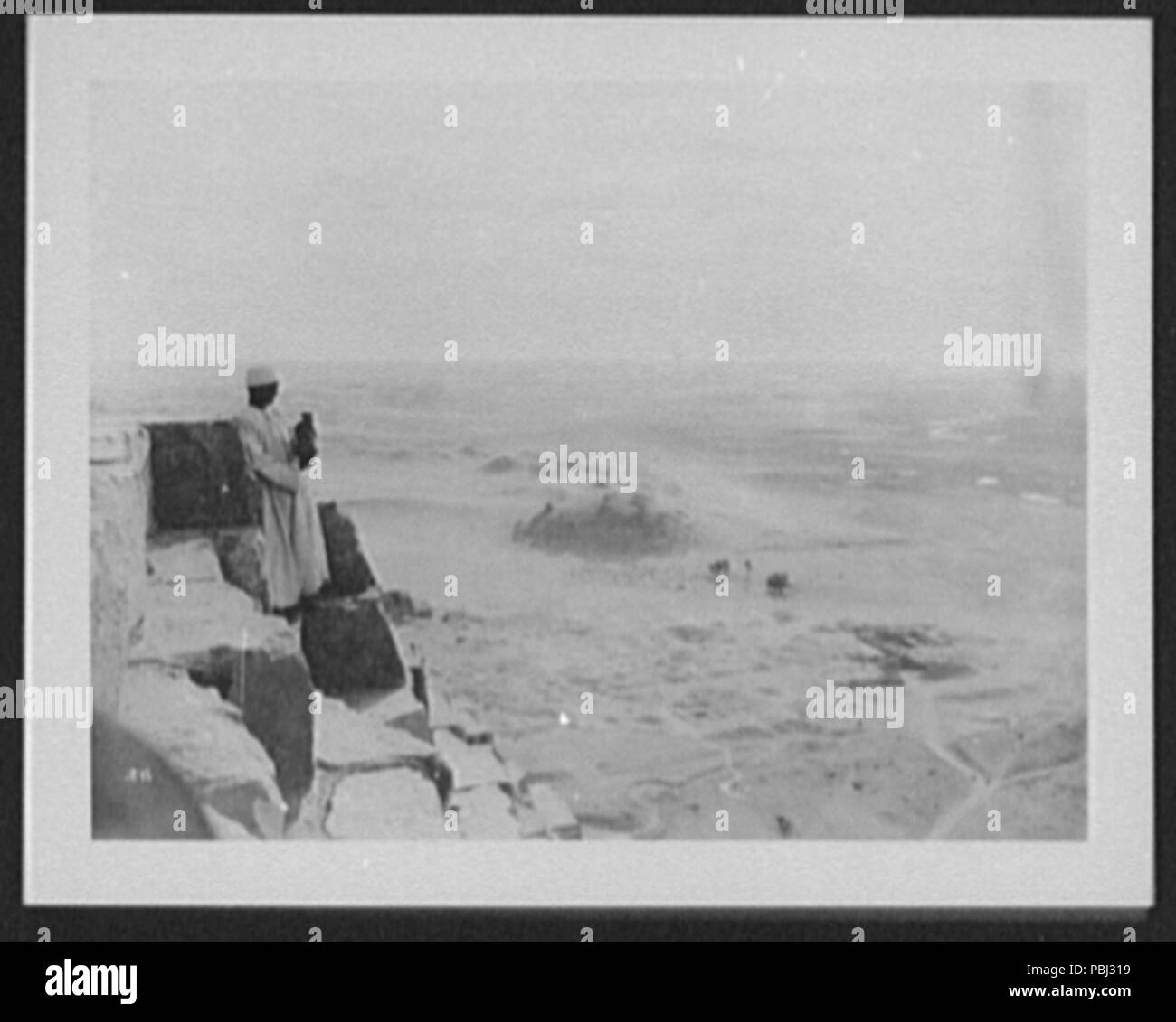 1808 Blick von oben auf die Große Pyramide LCCN 2004707271 Stockfoto