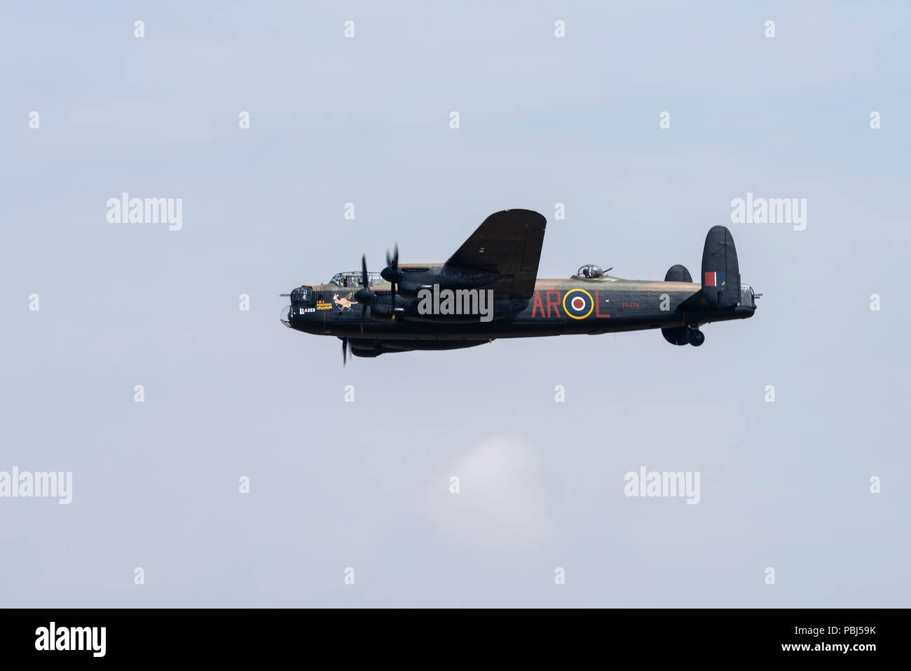 Die Schlacht um England Memorial Flight, RAF Fairford, 2018 Stockfoto
