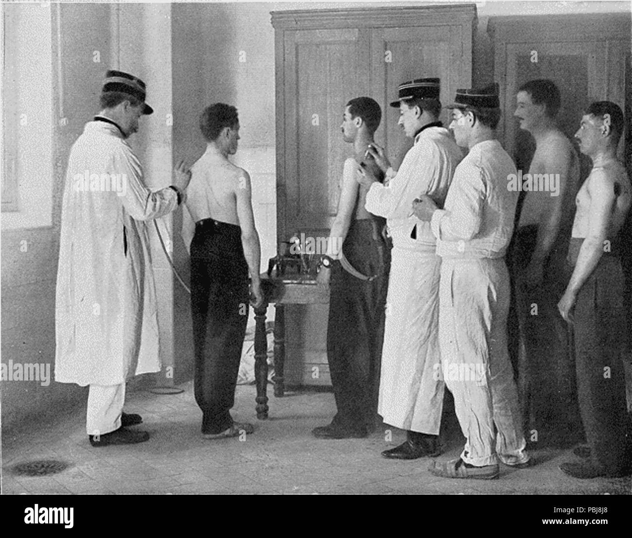 1798 Vaccin Typhus 1913 Stockfoto