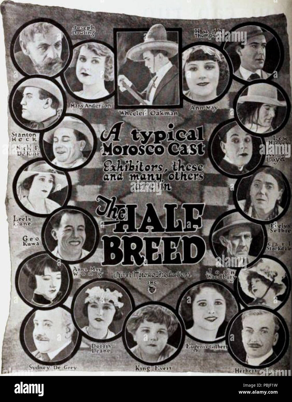 1642 Die Hälfte Rasse (1922) - 5. Stockfoto