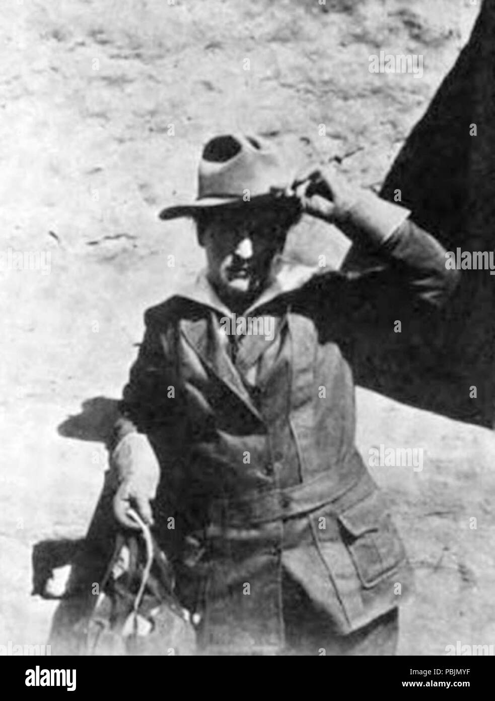 1854 Willa-Cather-at-Mesa-Verde-ca 1915 Stockfoto