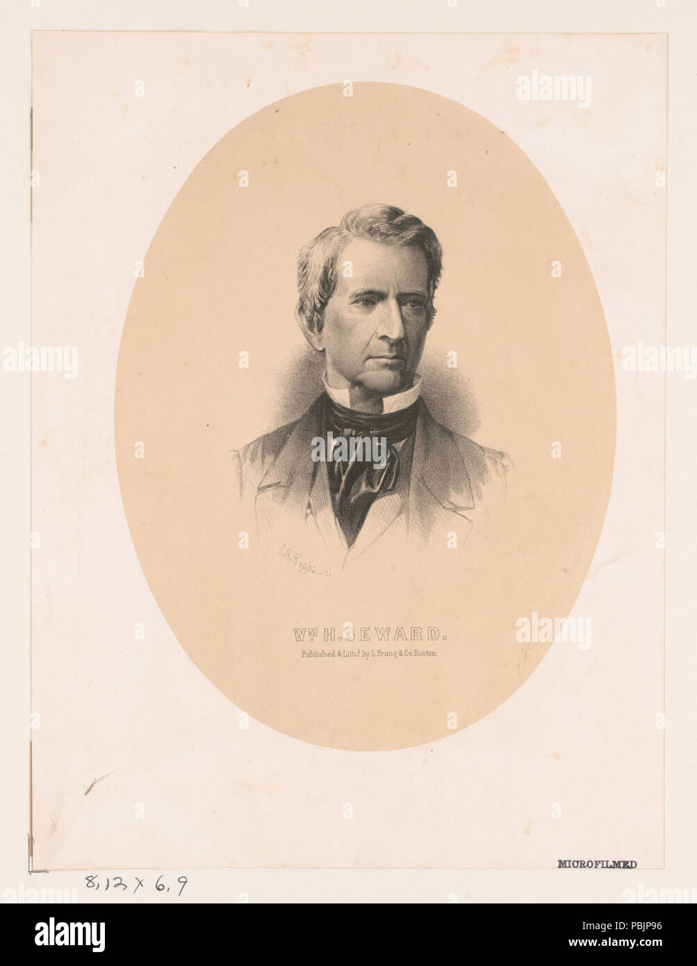 1864 Wm. H. in Seward LCCN 2003664017 Stockfoto