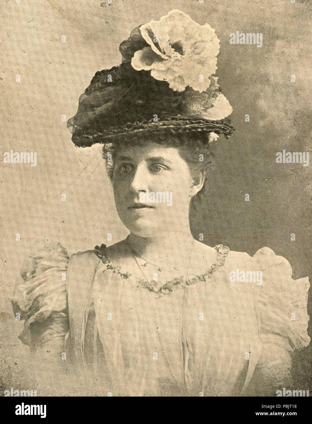 1878 Junge Ada Jones Stockfoto