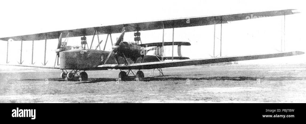 1881 Zeppelin-Staaken R.XVI WK 1 Bomber 1. Stockfoto