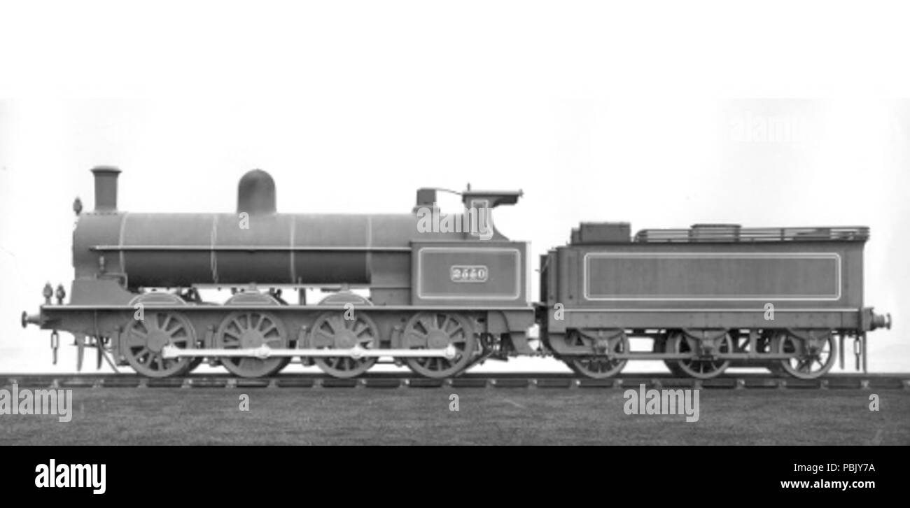 930 LNWR Lok Nr.2529, C Klasse Stockfoto