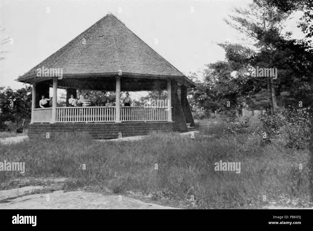 1564 St. Lawrence Reservierung - Kring Punkt - 1901 Bericht Stockfoto