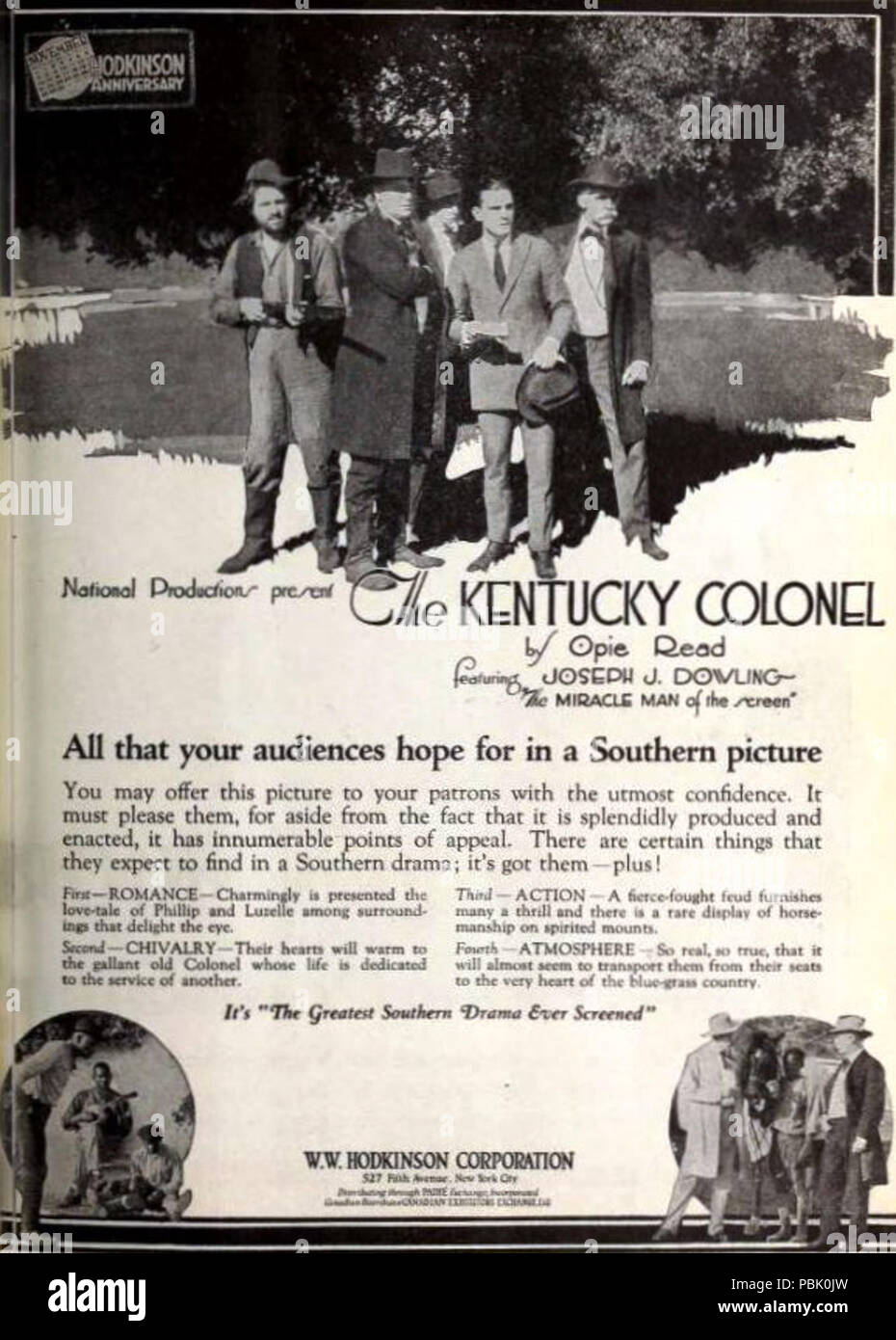 1647 Die Kentucky Colonel (1920) - 11. Stockfoto