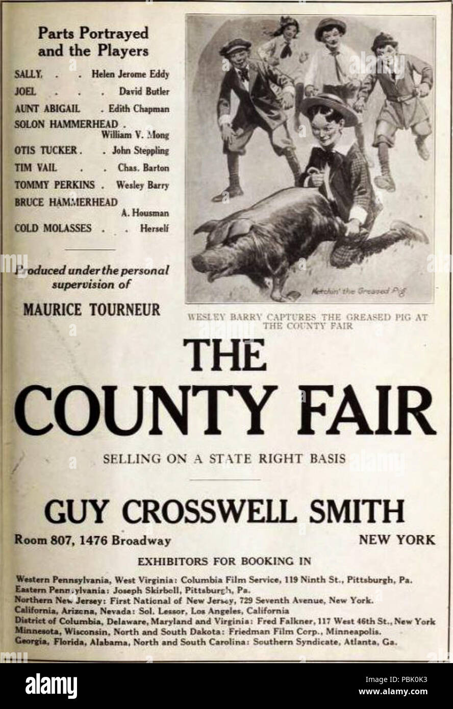 1625 Die County Fair (1920) - 5. Stockfoto