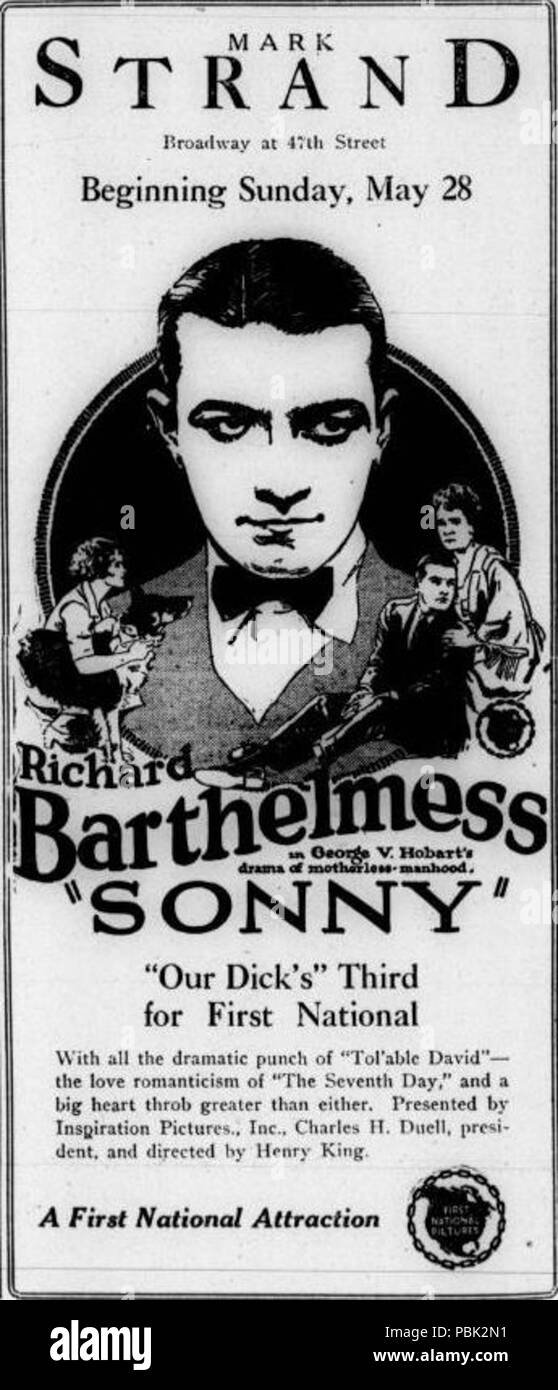 1551 Sonny (1922) - 2. Stockfoto