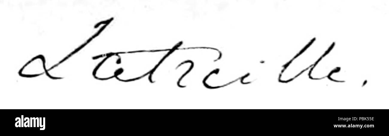 828 Jardine's Naturforscher Bibliothek exotische Falter frontispiz Signatur Stockfoto