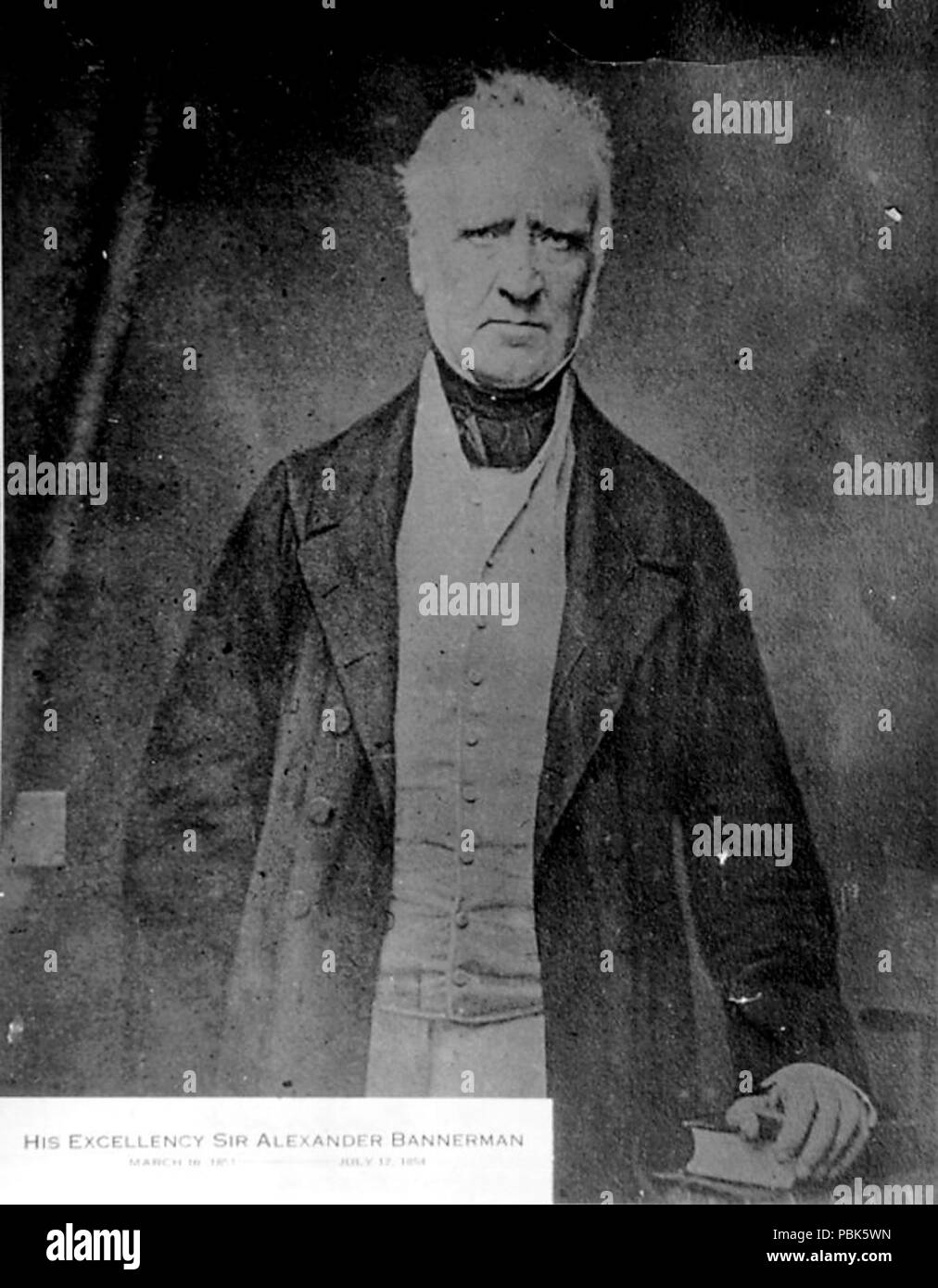 1539 Sir Alexander Bannerman Stockfoto