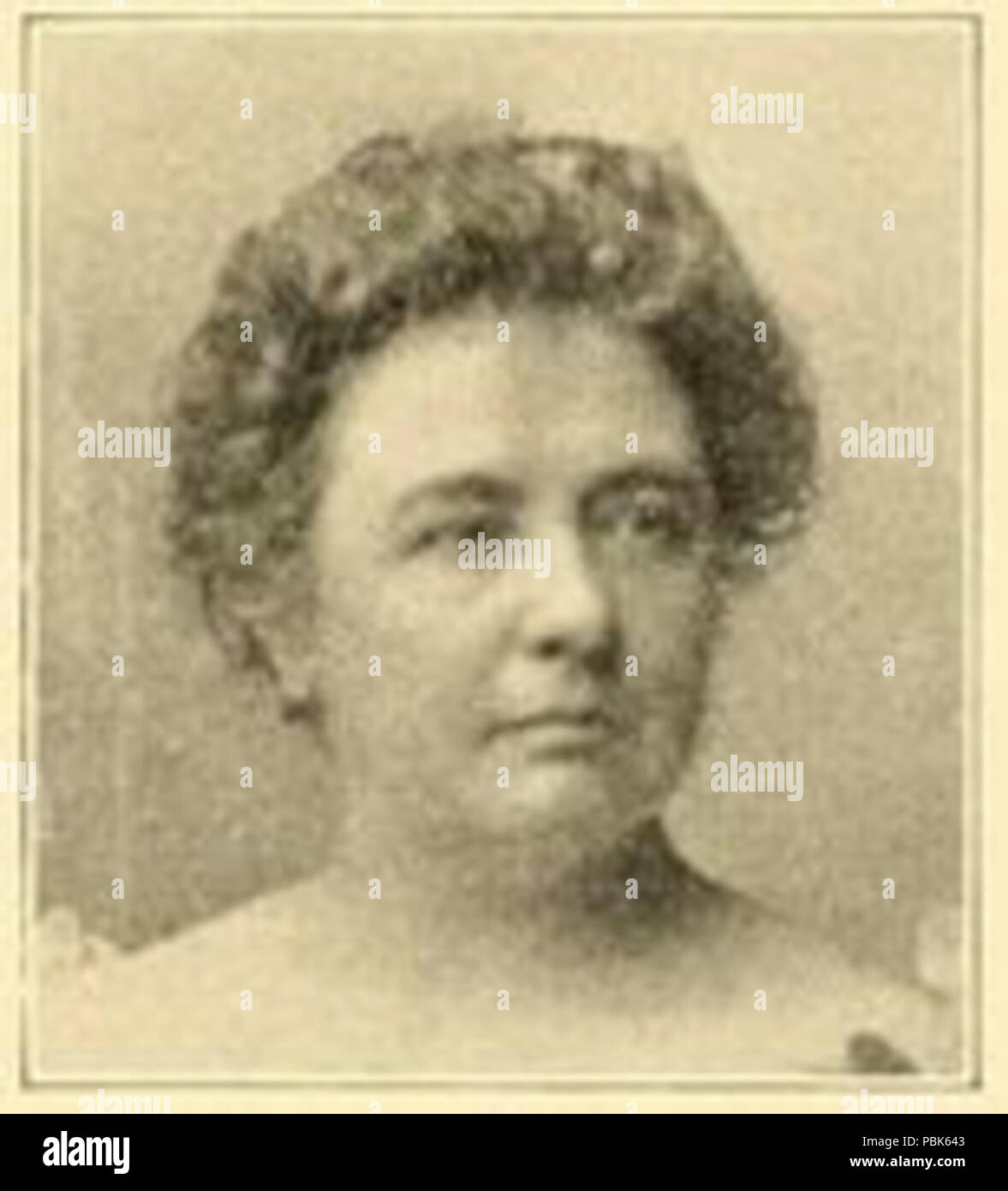 1066 Frau Charles Emory Smith Stockfoto