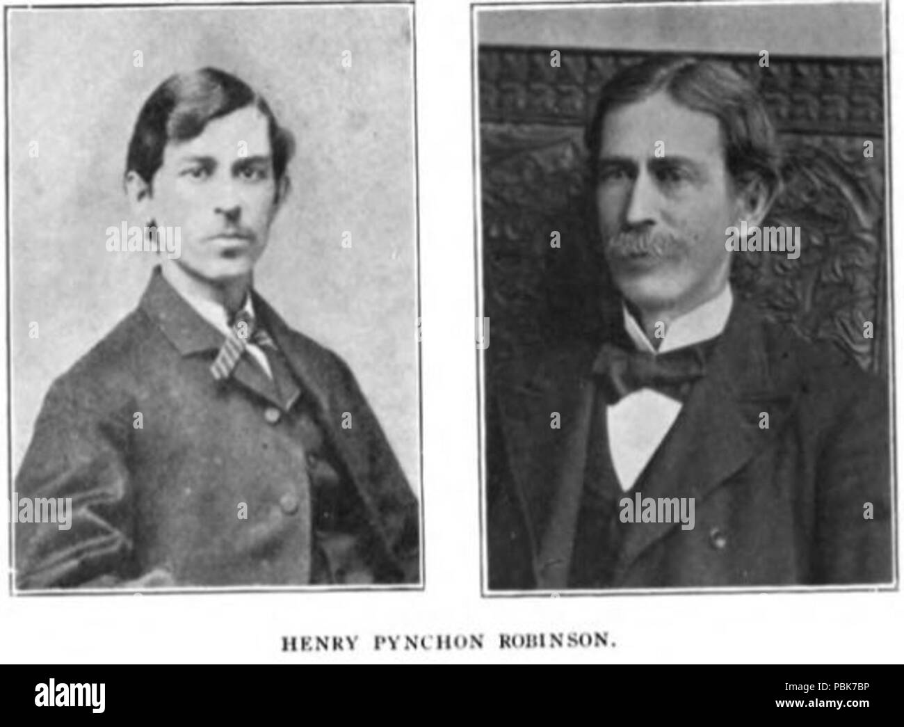 754 Henry Pynchon Robinson Stockfoto