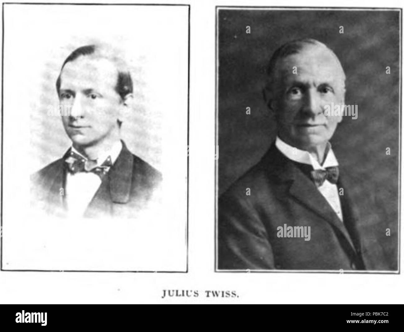 848 Julius Twiss Stockfoto