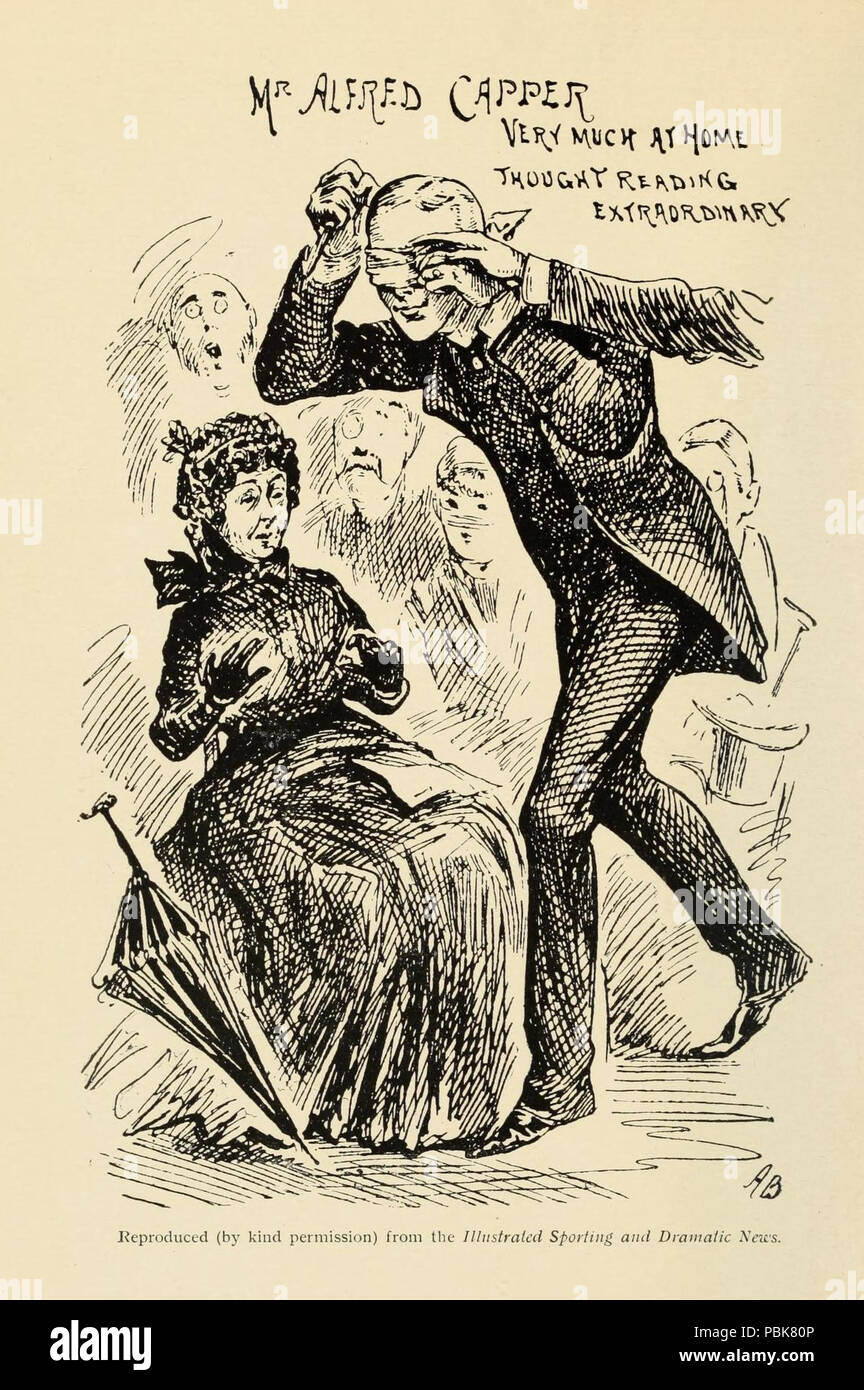 . Herr Alfred Capper, Gedanken lesen außergewöhnlich. 1915 oder vor 1064 Herr Alfred Capper, Gedanken lesen Außerordentliche Stockfoto