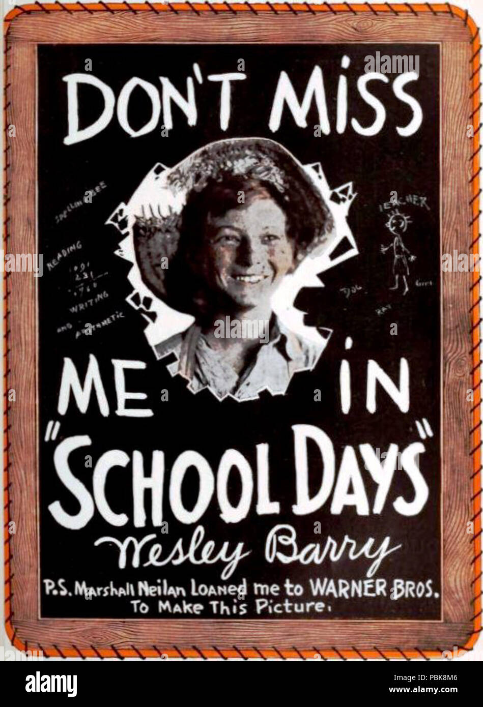 1295 School Days (1921) - 5. Stockfoto