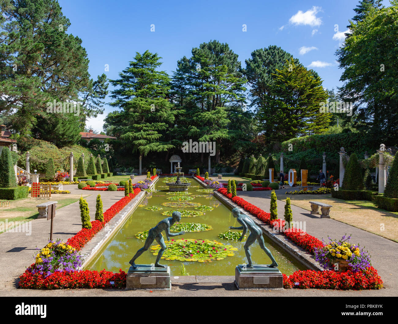 Compton Acres Poole Dorset Stockfoto