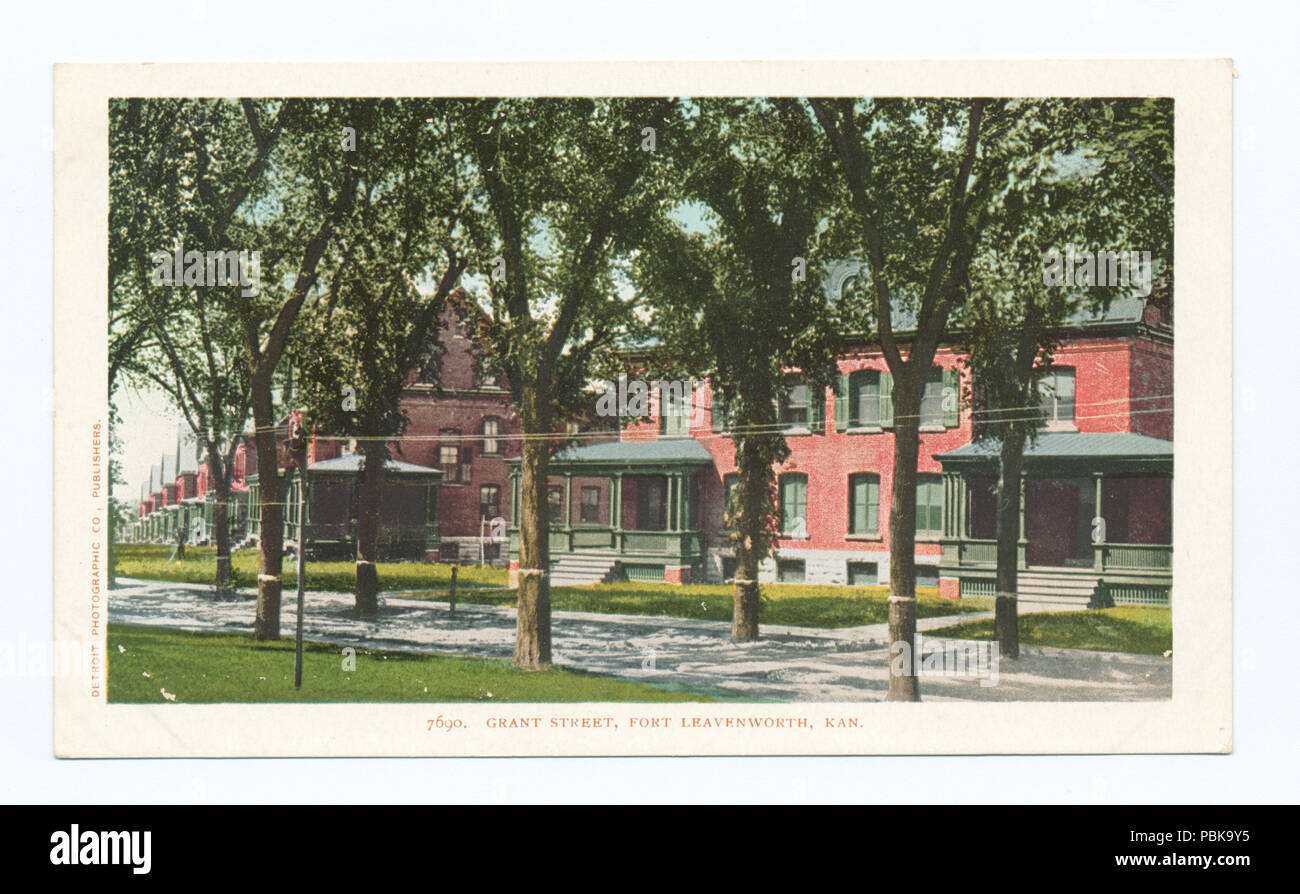 726 Grant Street, Ft. Leavenworth, Kans (Nypl b 12647398-66559) Stockfoto