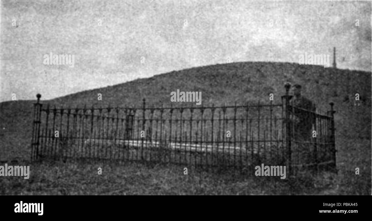 727 Grab des Whitman Massaker Opfer Stockfoto