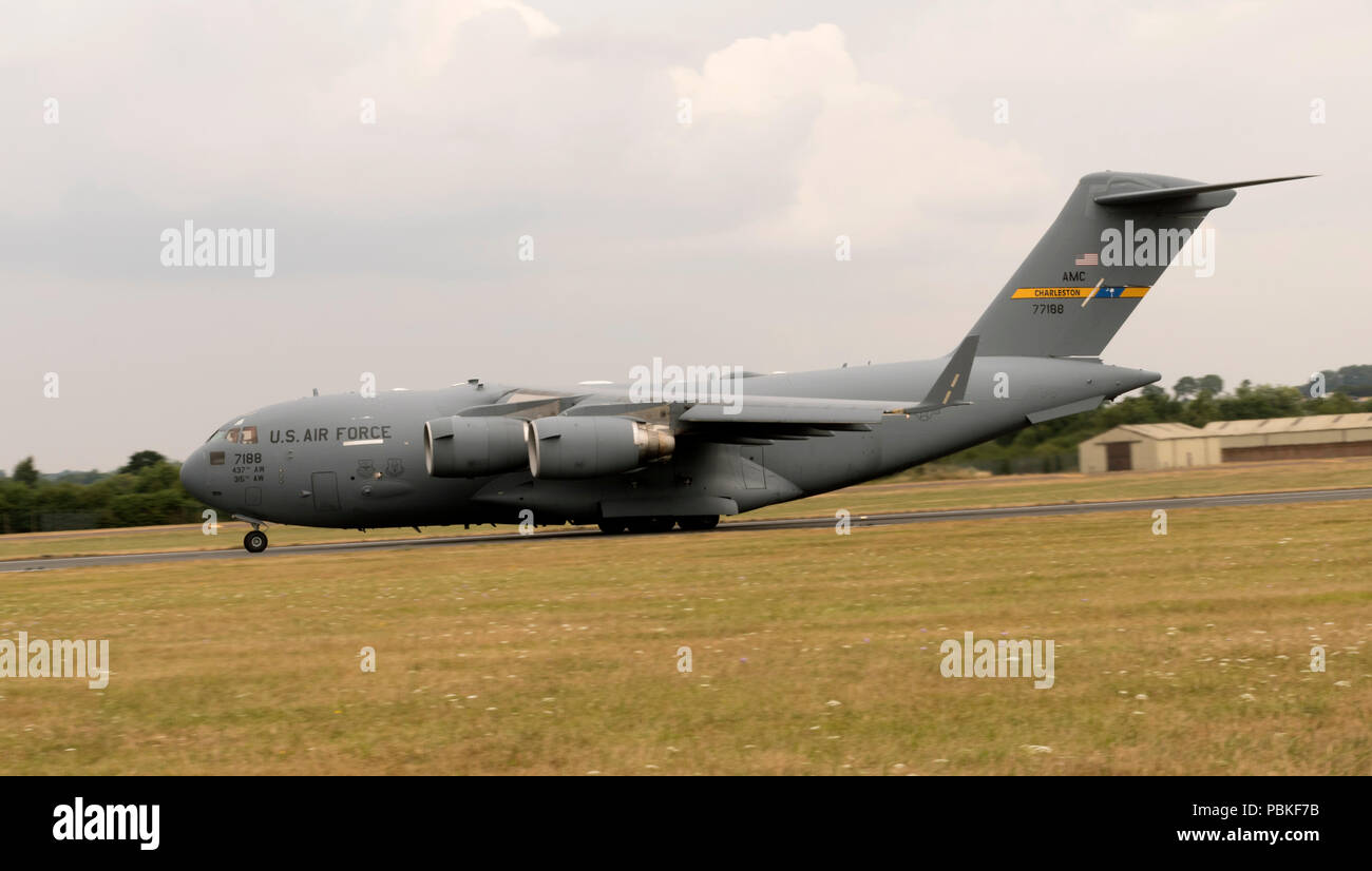 07-7188 C 17 US Air Mobility Command (USAF) 315 th/437th Airlift Wing Stockfoto