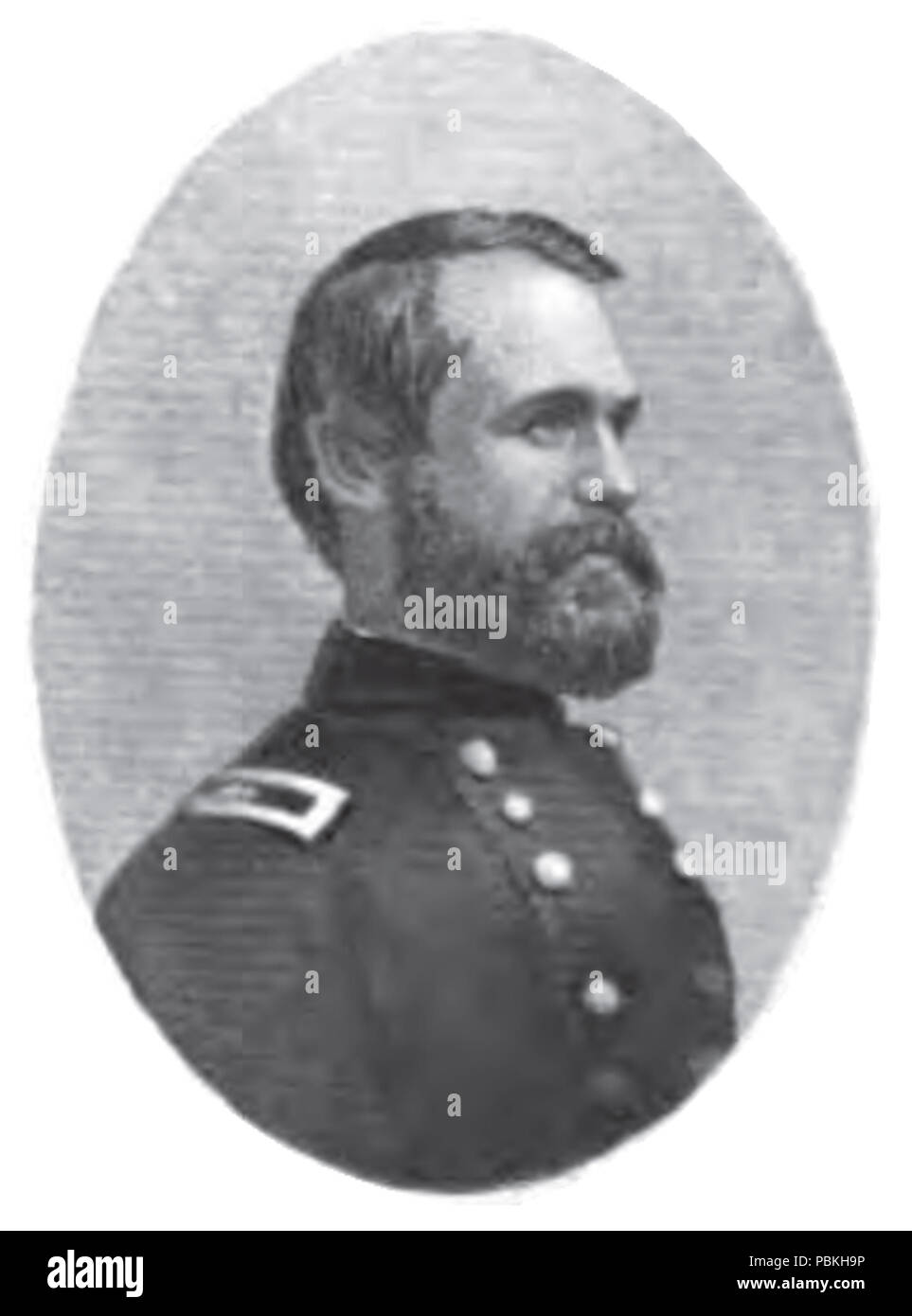 821 Jacob Dolson Cox aus Ohio im Krieg Stockfoto