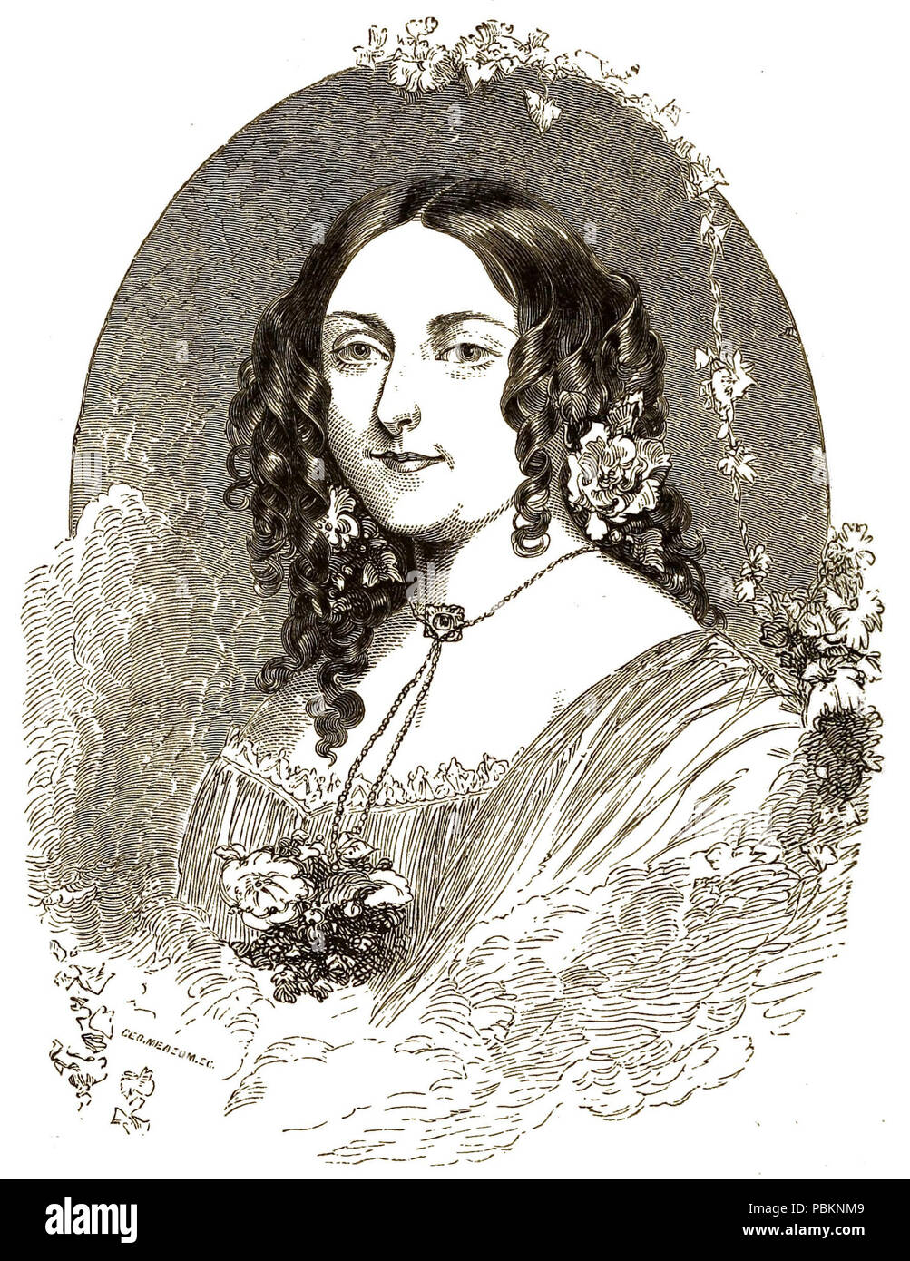 885 Sprache des Auges p122 Stockfoto