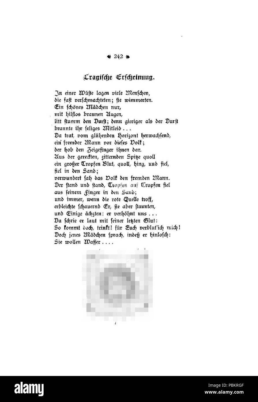 Aber die Liebe 242. Stockfoto