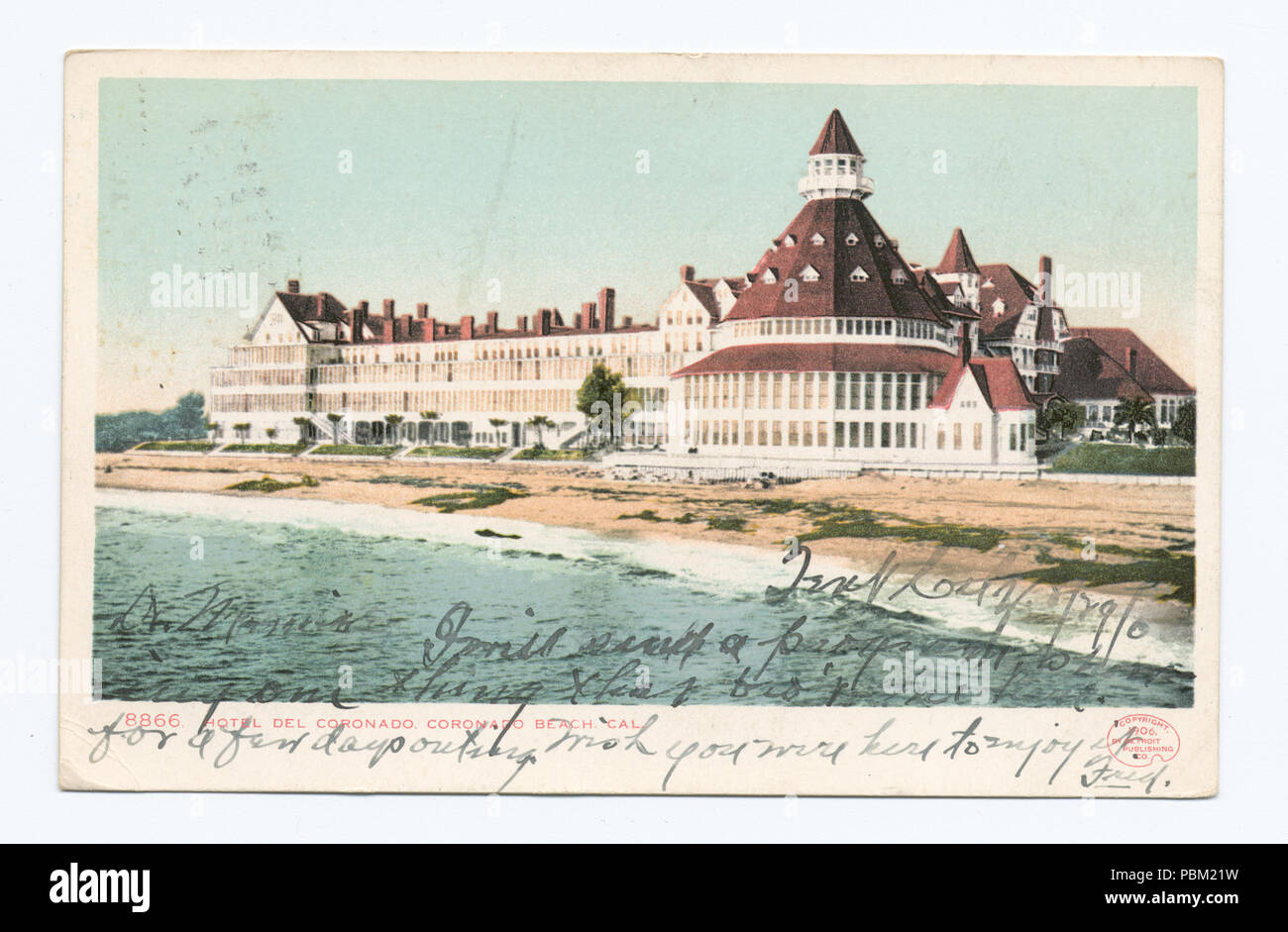 770 Hotel Del Coronado Coronado Beach, Calif (Nypl b 12647398-68058) Stockfoto