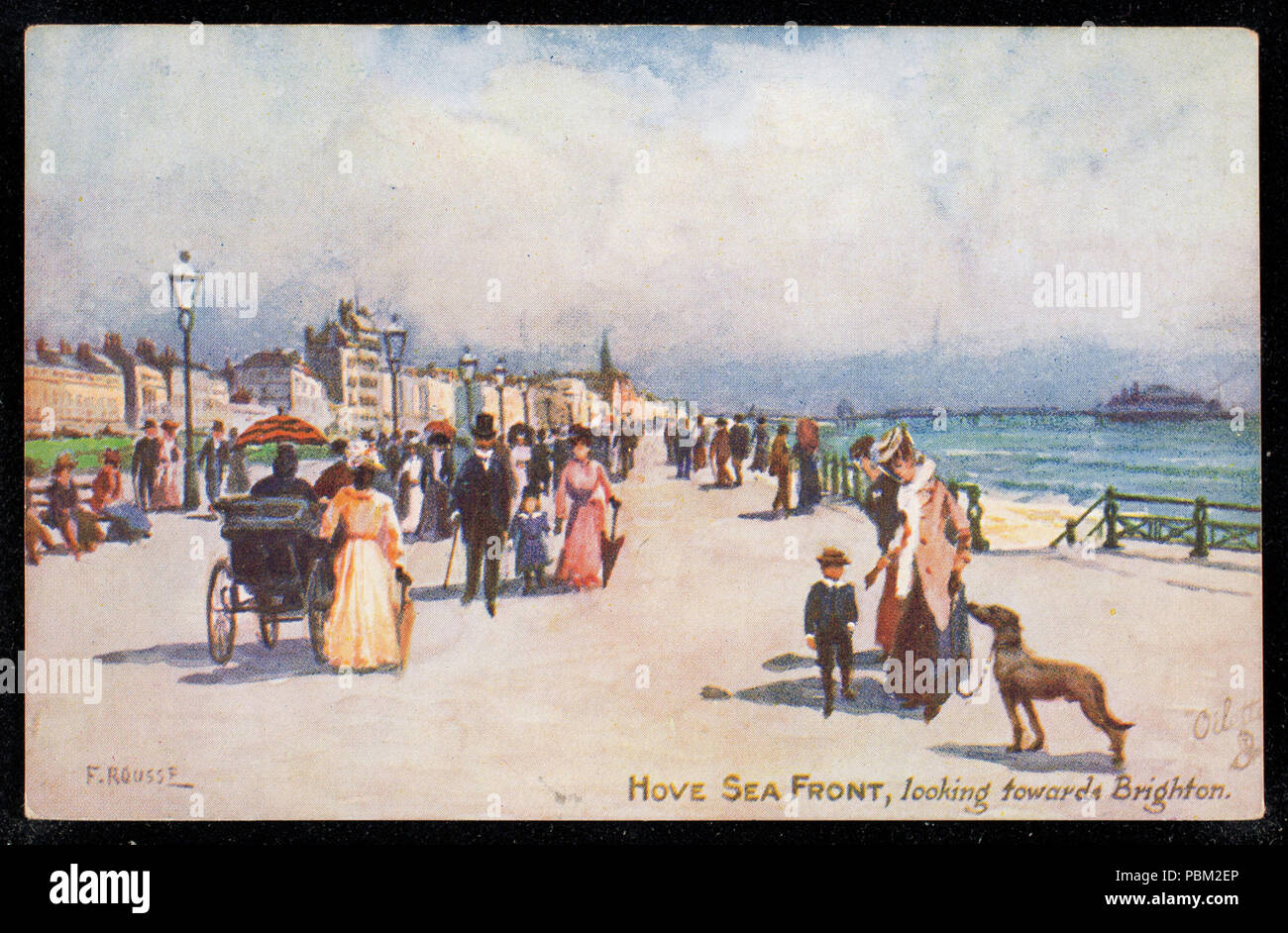 773 Hove Meer, Richtung Brighton. (NBY) 442362 Stockfoto