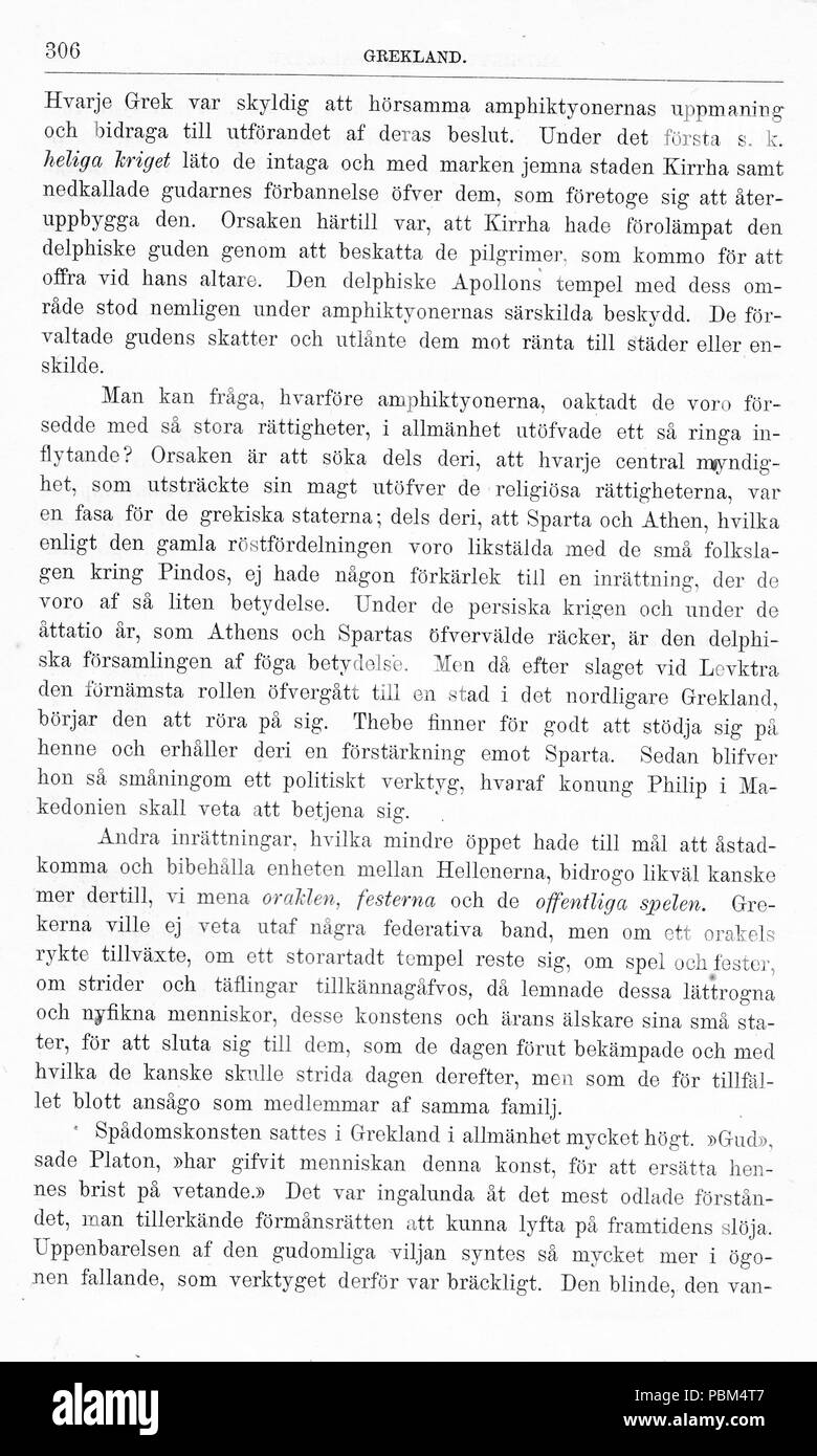 791 Illustrerad Verldshistoria Band I 306 Stockfoto