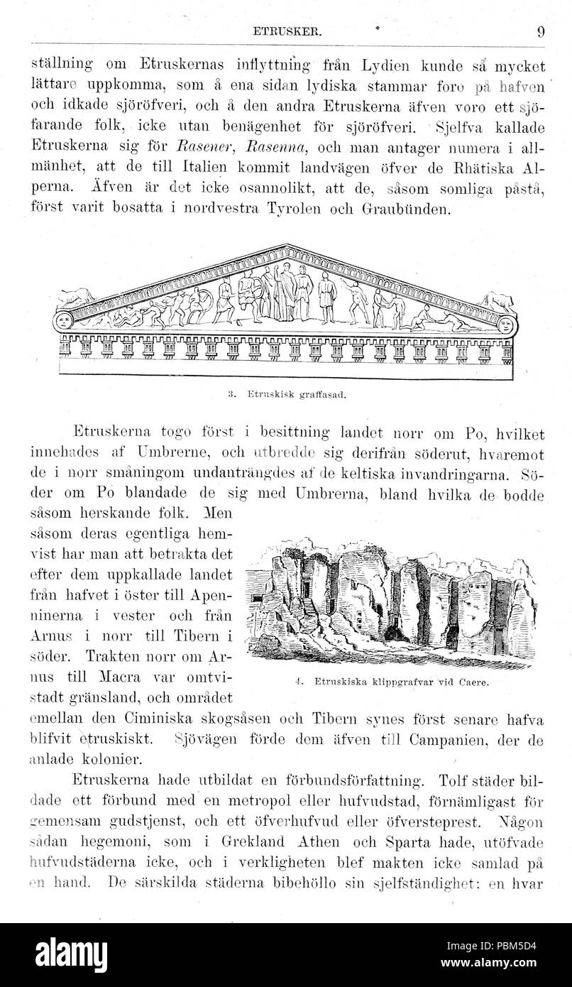 793 Illustrerad Verldshistoria Band II 009 Stockfoto