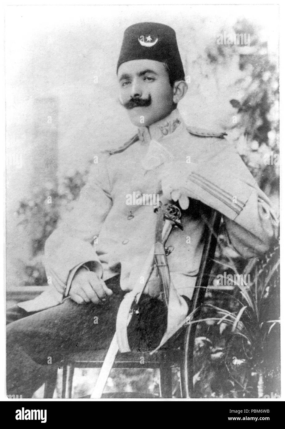 Enver Pascha, 1881-1922 Stockfoto