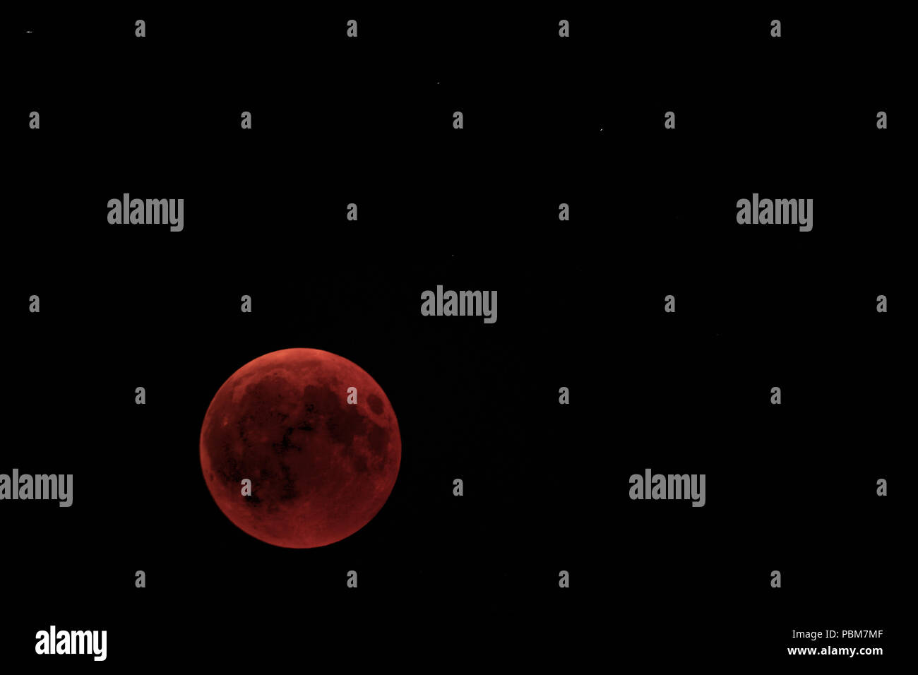 Dieses Foto Zeigt Die Totale Sonnenfinsternis Der Mond Am Juli