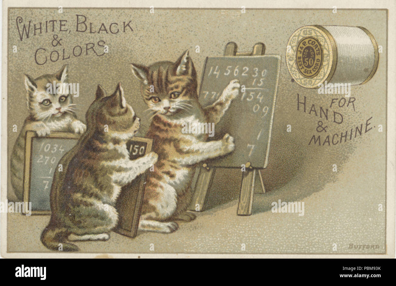Englisch Persistente Url Digital Lib Muohio Edu U Tradecards 3128 Betrifft Tgm Gewinde Industrie Nahen Ausrustung Zubehor Katzen Tiere In Menschlichen Situationen Ca 1900 818 J Und S Mantel Stockfotografie Alamy