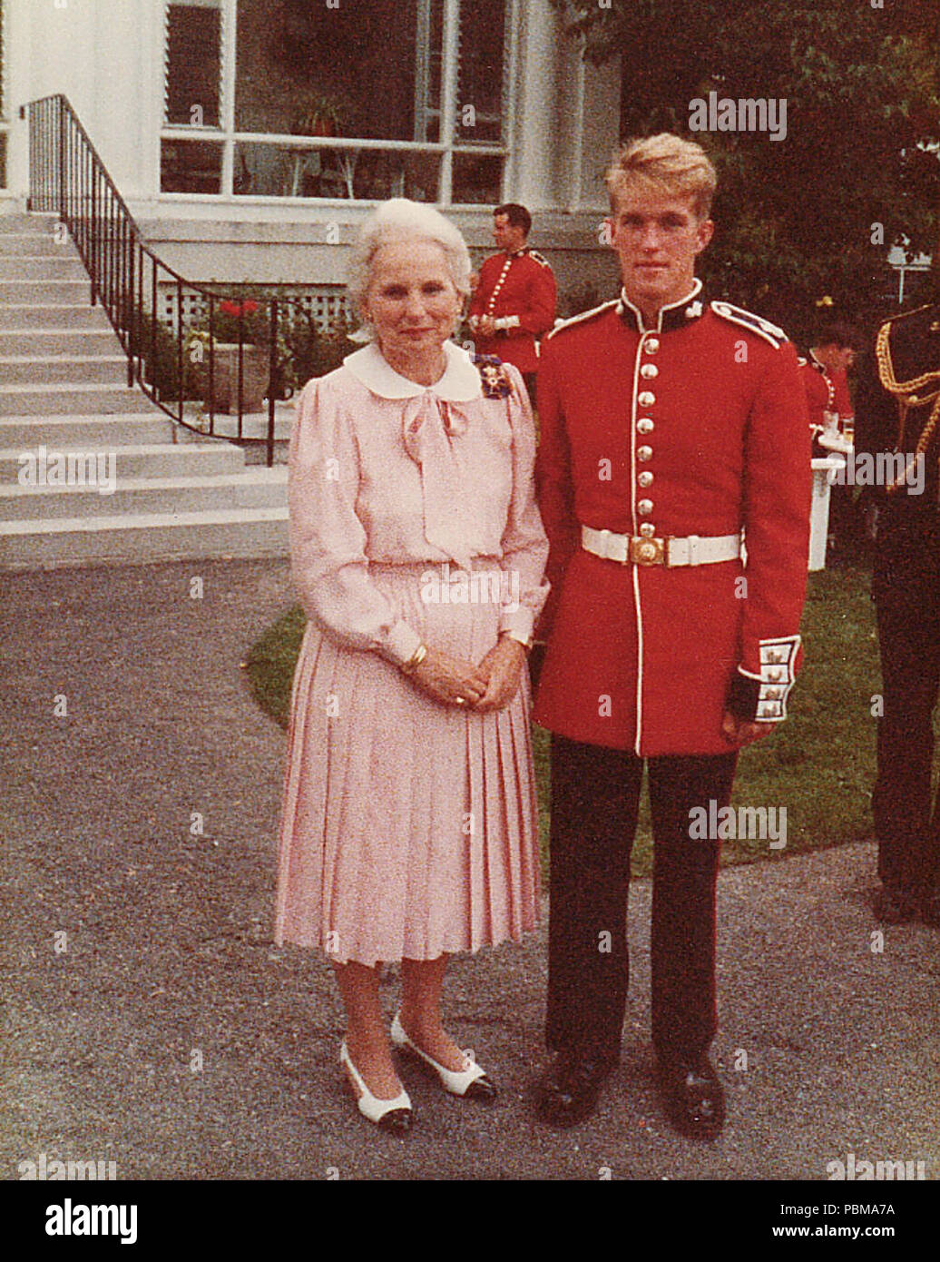 829 Jeanne einem Vorort von 1985 Stockfoto