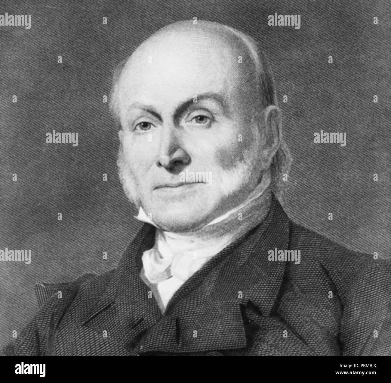 841 John-Quincy - Adams-Picture Stockfoto