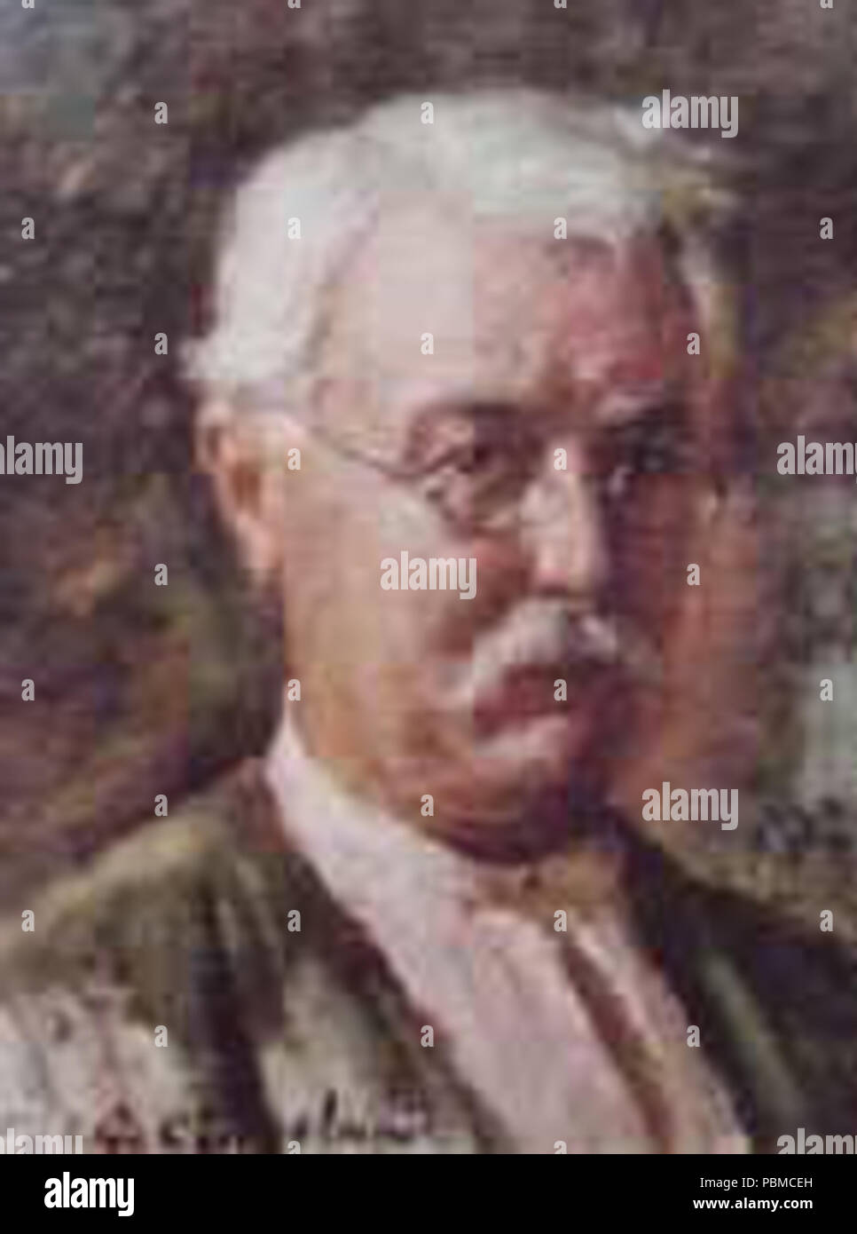 846 Juan Cingolani - Autorretrato Stockfoto