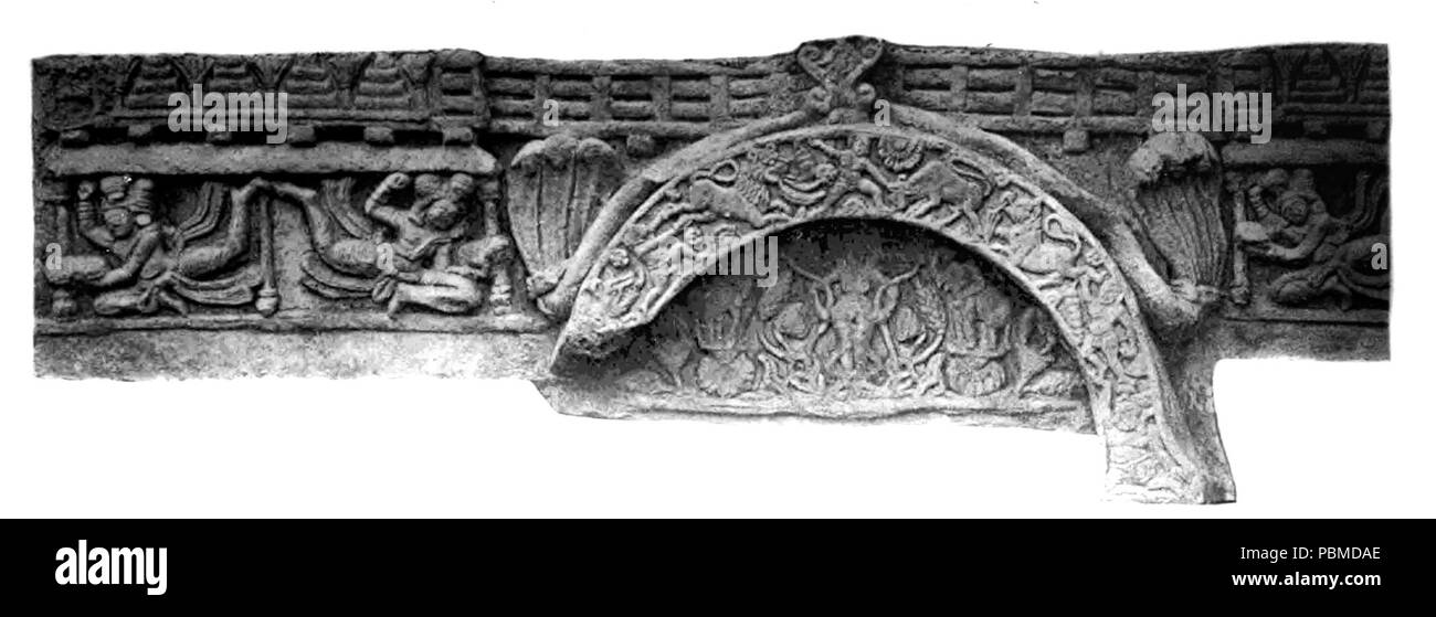 854 Katak Ananta Gumpha Relief Stockfoto