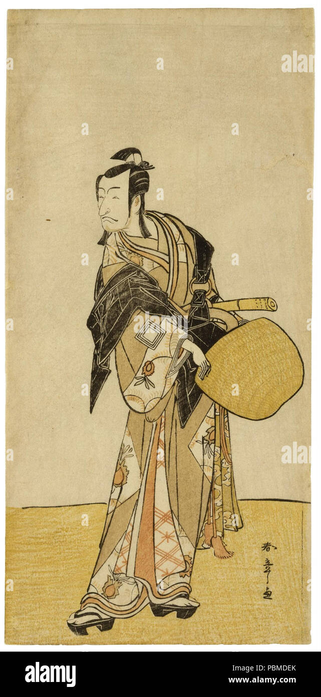 855 Shunsho Katsukawa - der Schauspieler Ichikawa Danjuro V als Bettelmönch - Stockfoto
