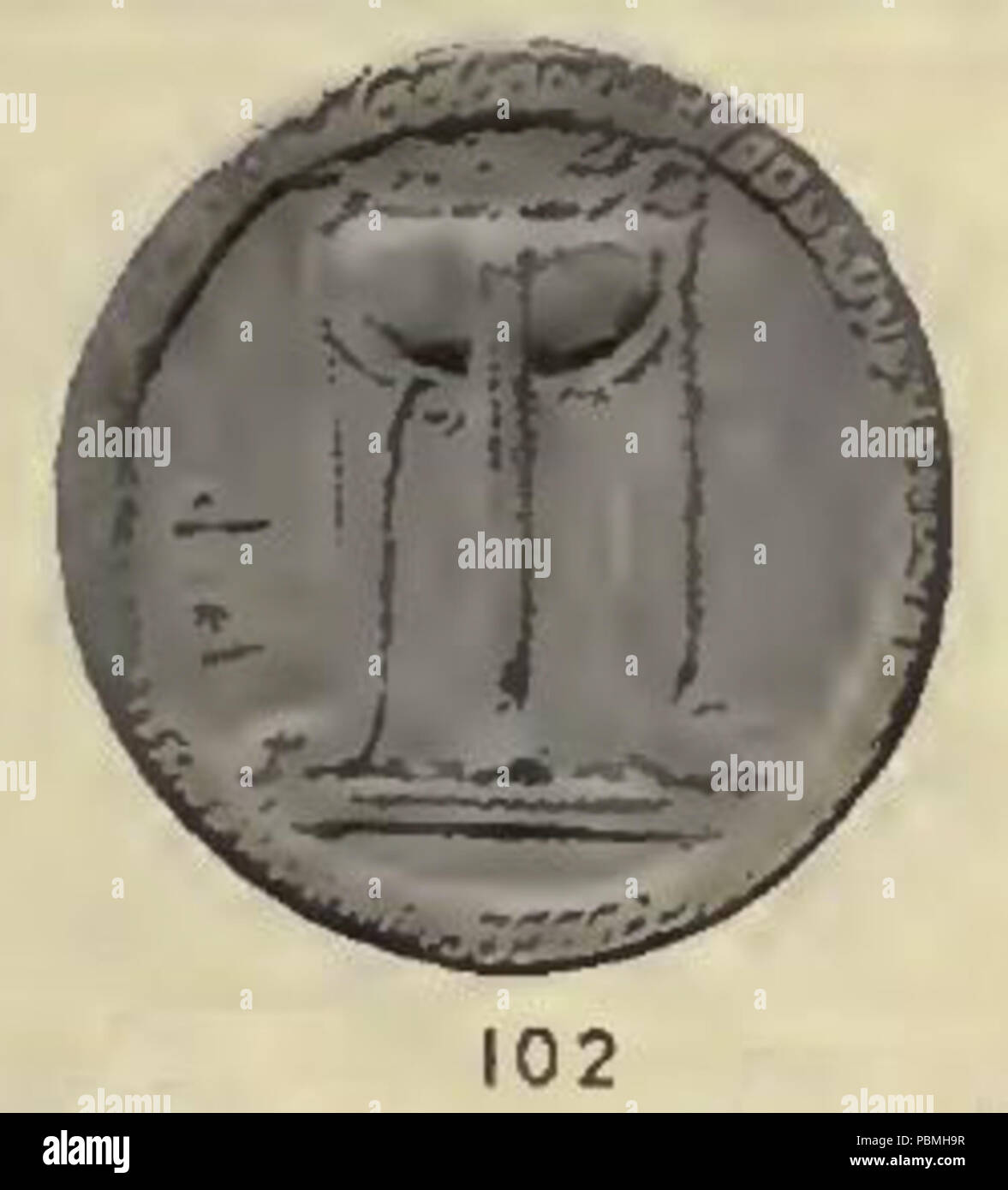 868 KROTON ca. v. Chr. 550-480a Stockfoto