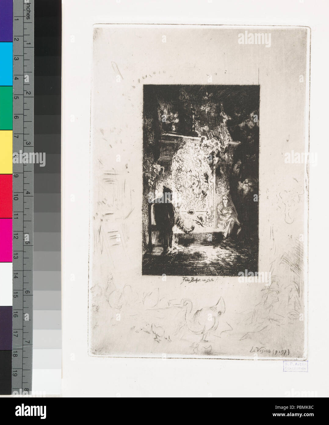 880 La Vision (Nypl b 12390851-1101238) Stockfoto