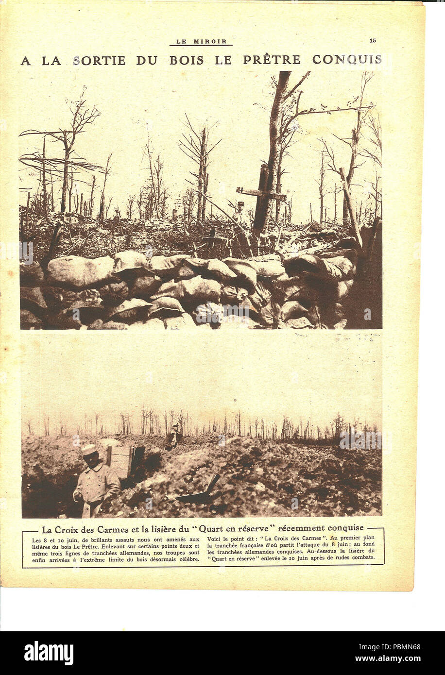 892 Le Miroir, n° 84 (S. 10). Stockfoto