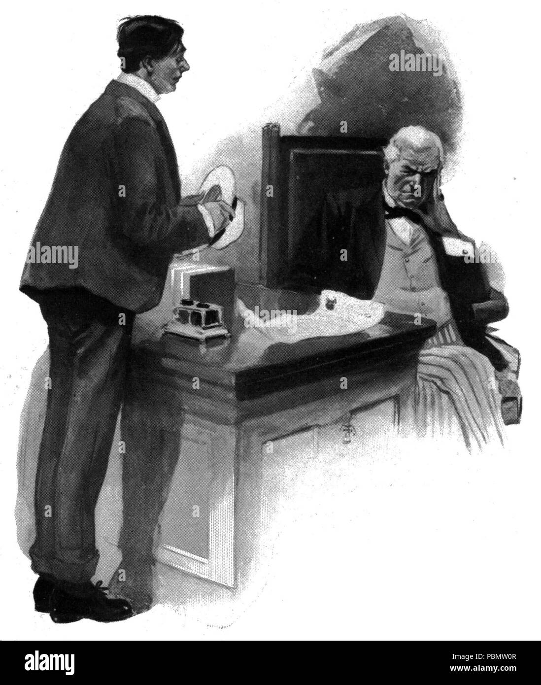 916 Briefe von einer Self-Made Kaufmann zu Seinen Sohn 008 Stockfoto