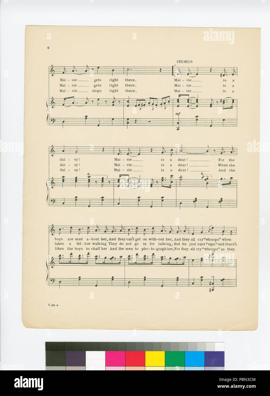 985 Maisie (NYPL Hades -609160-1941005) Stockfoto