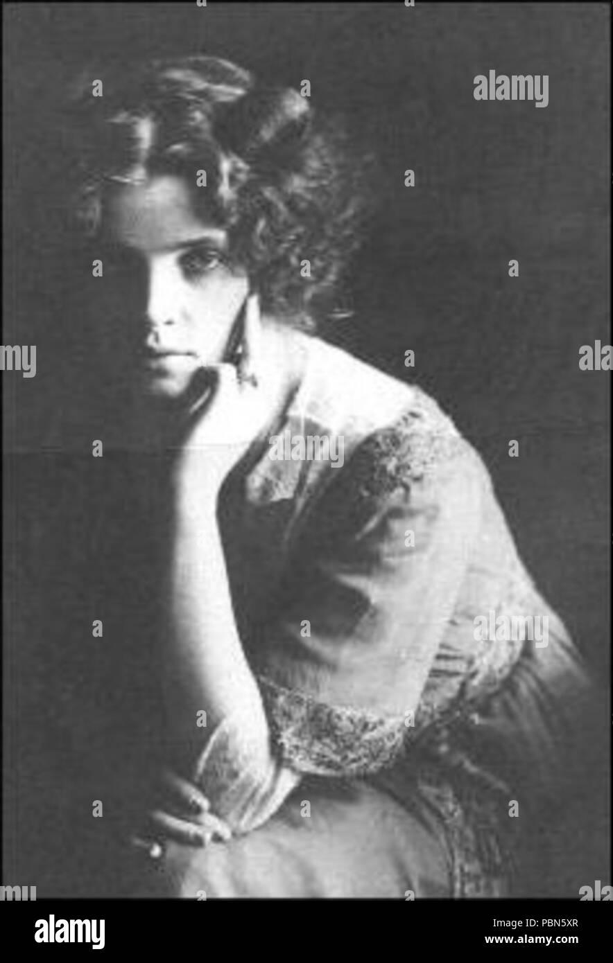 . English: Maud Allan, kanadisch-amerikanische Schauspielerin-Tänzerin, um 1910 er. Englisch: Maud Allen, Kanadisch-Schauspielerin - Tänzerin, um 1910 s. um 1910 s 1006 Maud Allan Stockfoto