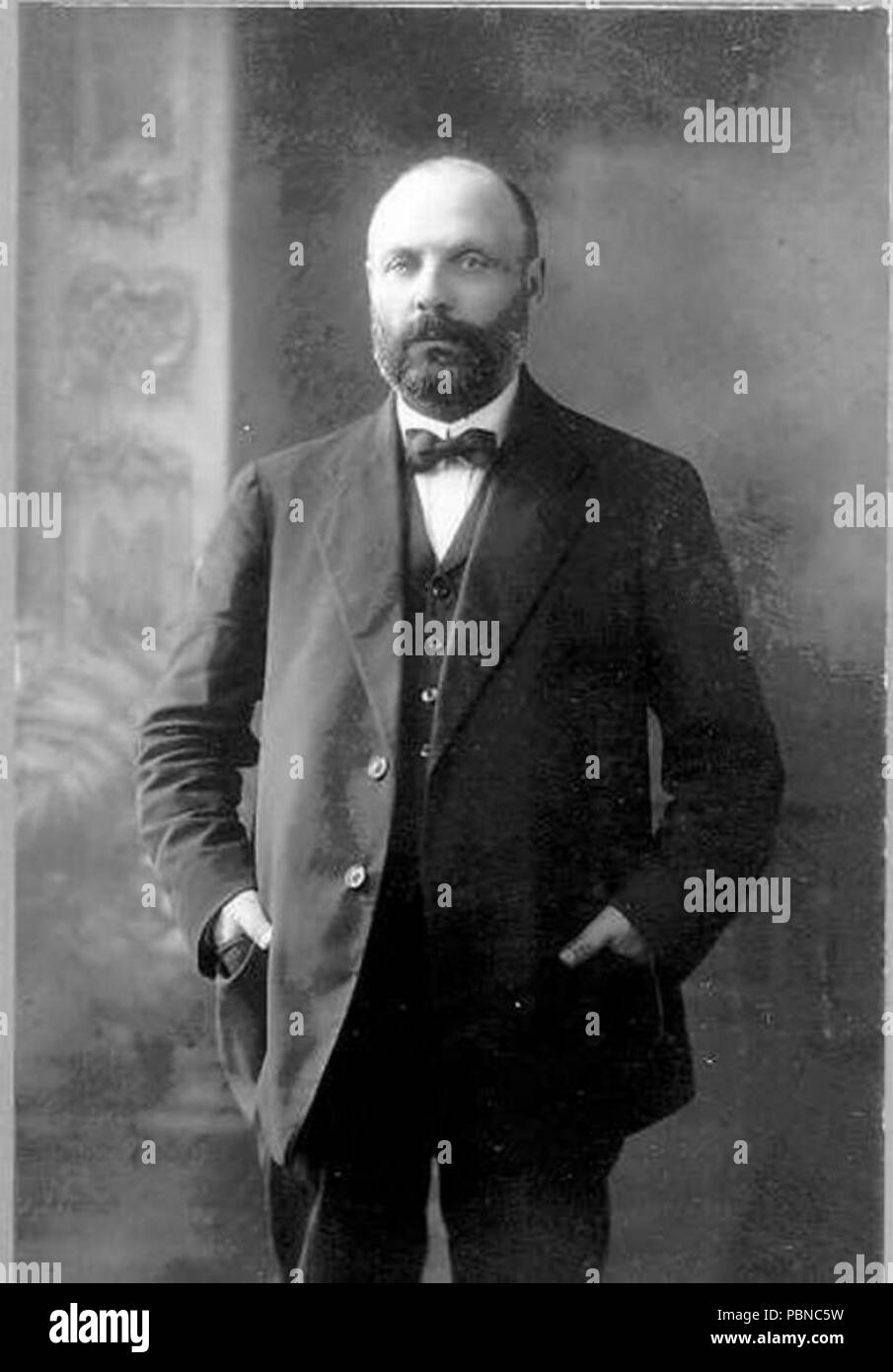 1015 Menachem Ussishkin in Istanbul 1919 (ID.15222697) Stockfoto