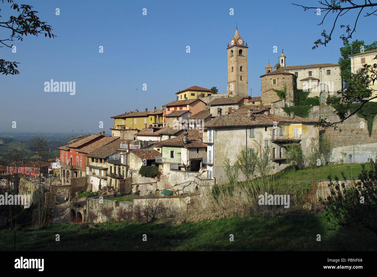 Monforte d'Alba, eine Stadt oder Gemeinde in der Provinz Vercelli in