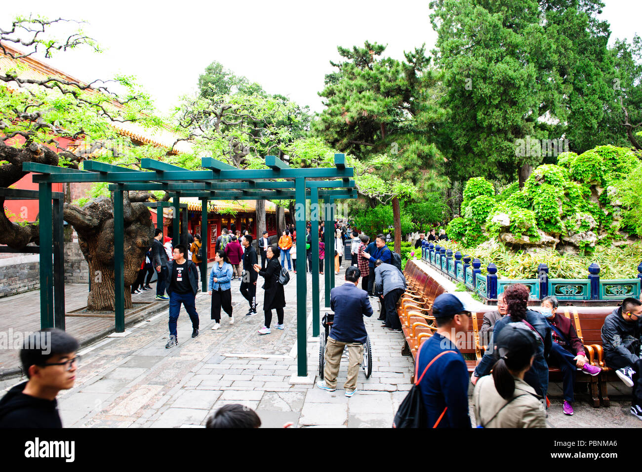 Verbotene Stadt, Palace Museum, (gugong), dem Platz des Himmlischen Friedens, Peking, Republik People's China, VR China, China Stockfoto