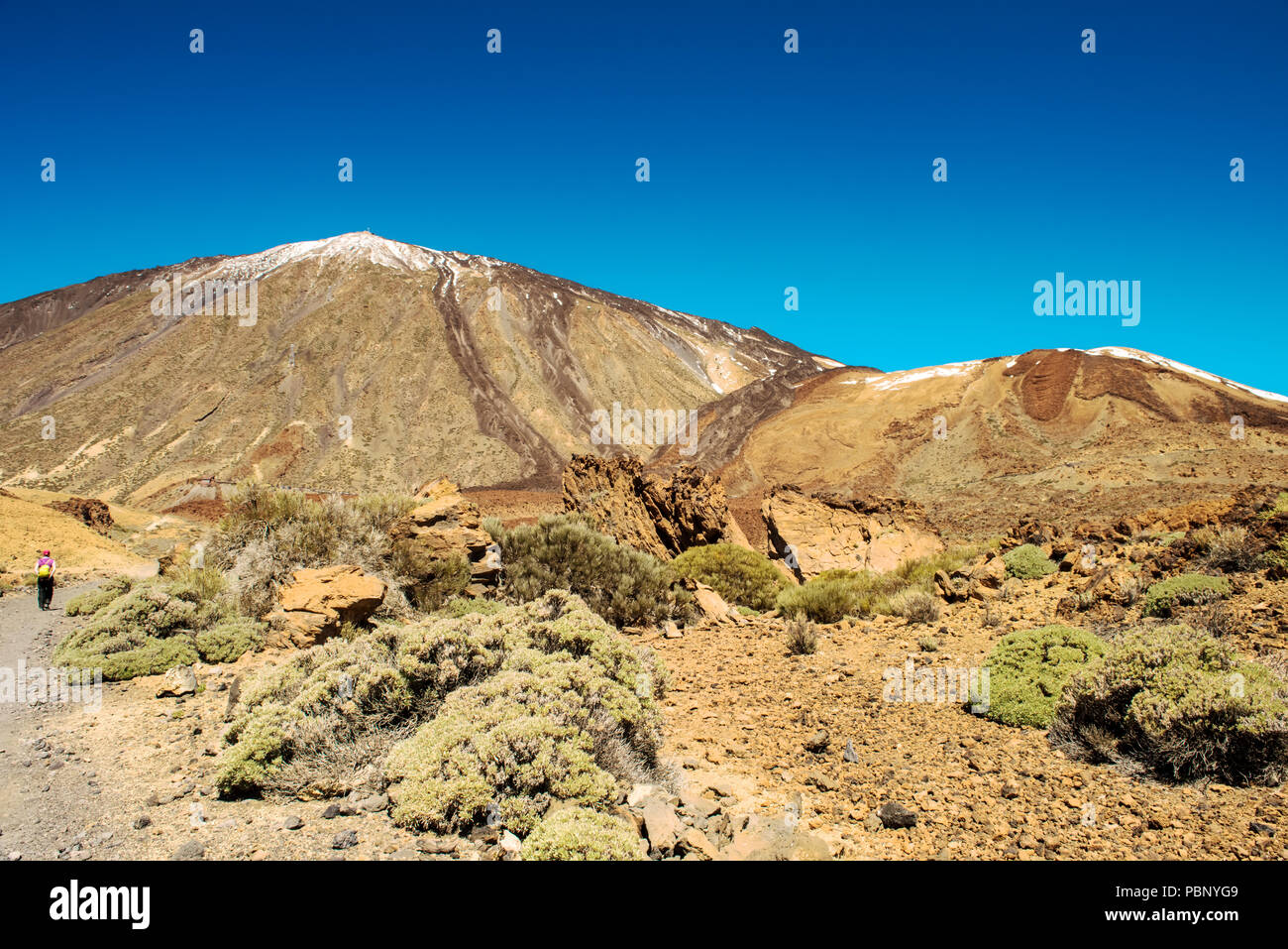 Vulkan Teide auf Teneriffa. Spanien. Kanarischen Inseln. Teide ist die Hauptattraktion der Insel Teneriffa und National Park Stockfoto