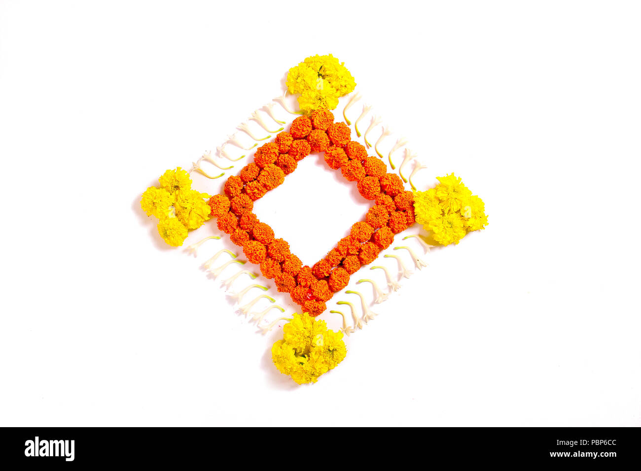 Marigold flower Design Stockfoto